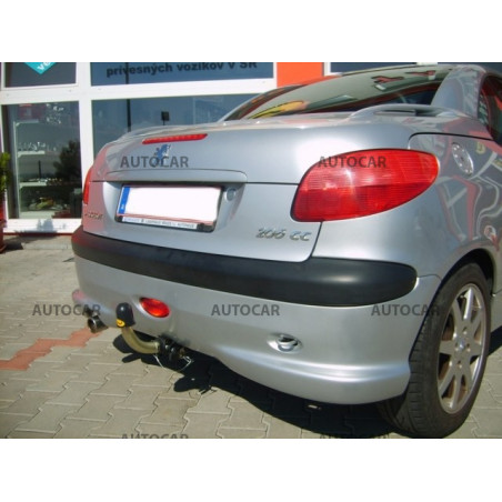 Anhängerkupplung für 206 - 3/5-türig - automat–AHK abnehmbar - von 2003/07 Anhängerkupplung für 206 - 3/5-türig - automat–AHK abnehmbar - von 2003/07