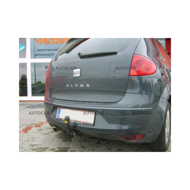 Anhängerkupplung für ALTEA - aj XXL, (5 P 1) - manuell–AHK starr - von 2004