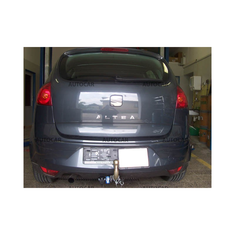 Anhängerkupplung für ALTEA - aj XXL, (5 P 1) - automat–AHK abnehmbar - von 2004