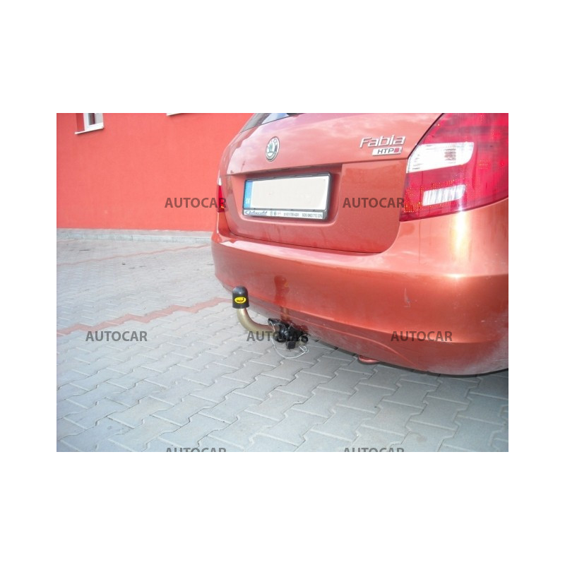 Anhängerkupplung für Skoda FABIA II. - Kombi - automat–AHK abnehmbar