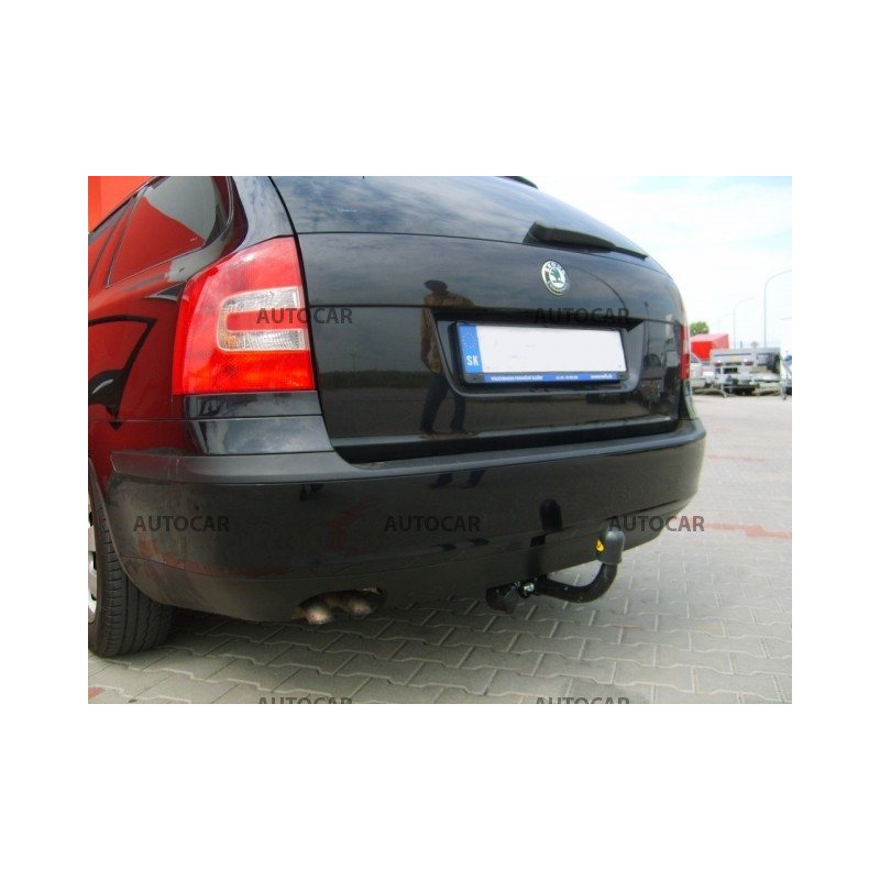 Anhängerkupplung für Skoda OCTAVIA II. - manuall–AHK starr