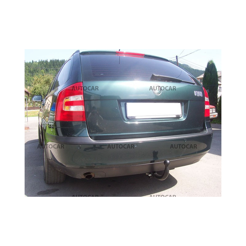 Anhängerkupplung für Skoda OCTAVIA II. - manuall–AHK starr