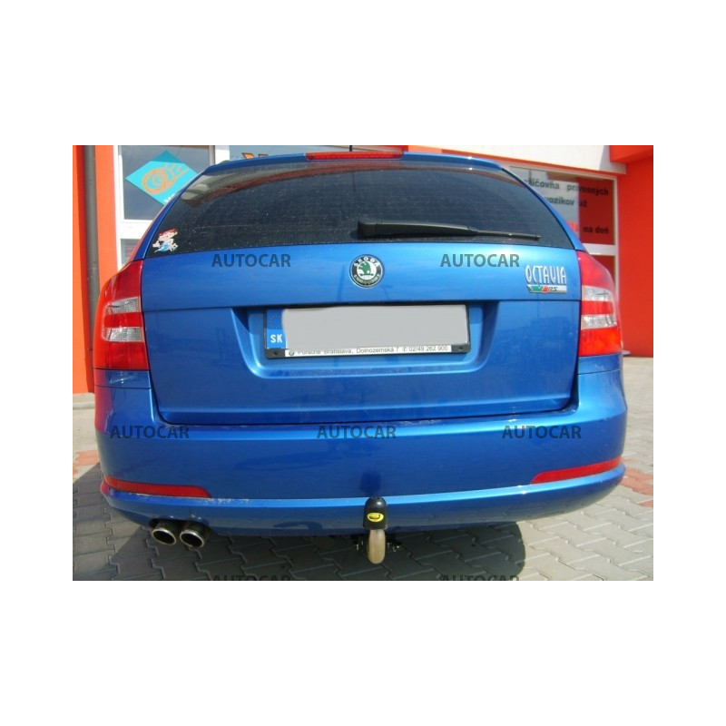 Anhängerkupplung für Skoda OCTAVIA II. - automat–AHK abnehmbar