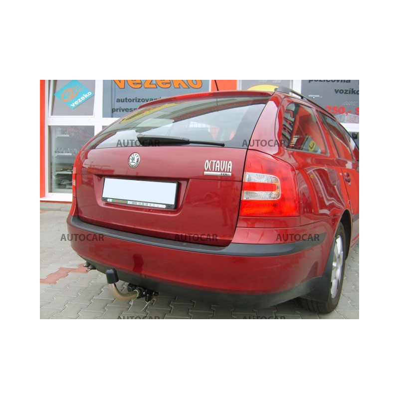 Anhängerkupplung für Skoda OCTAVIA II. - automat–AHK abnehmbar