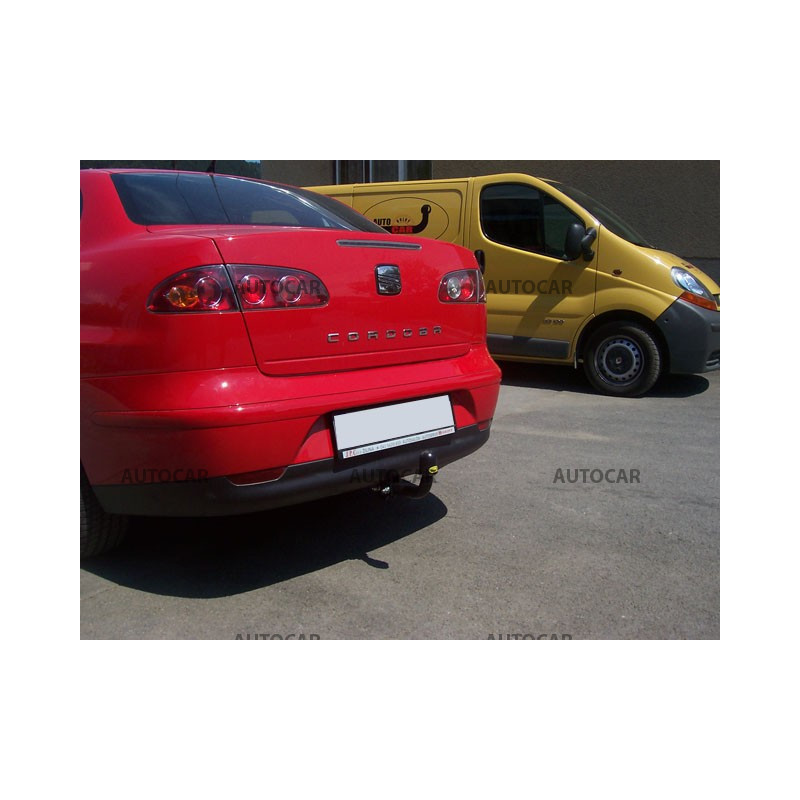 Anhängerkupplung für CORDOBA - 4-türig, (6L2) - manuell–AHK starr - von 2003/01