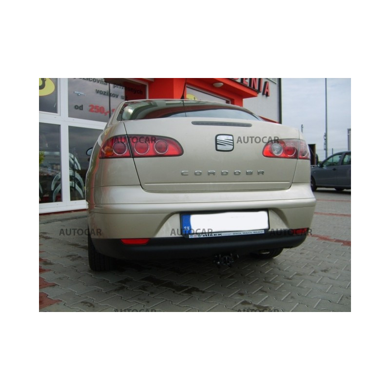 Anhängerkupplung für CORDOBA - 4-türig, (6L2) - automat–AHK abnehmbar - von 2003/01