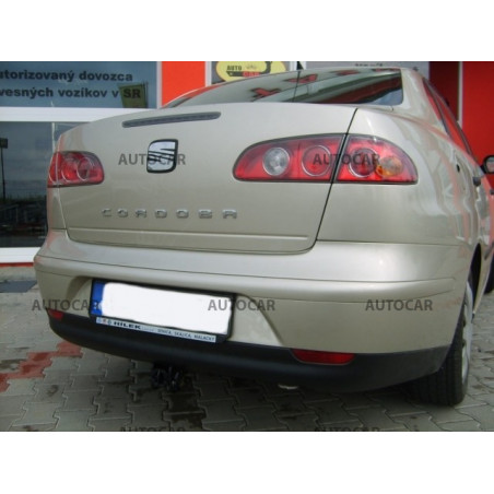 Anhängerkupplung für CORDOBA - 4-türig, (6L2) - automat–AHK abnehmbar - von 2003/01 Anhängerkupplung für CORDOBA - 4-türig, (6L2) - automat–AHK abnehmbar - von 2003/01