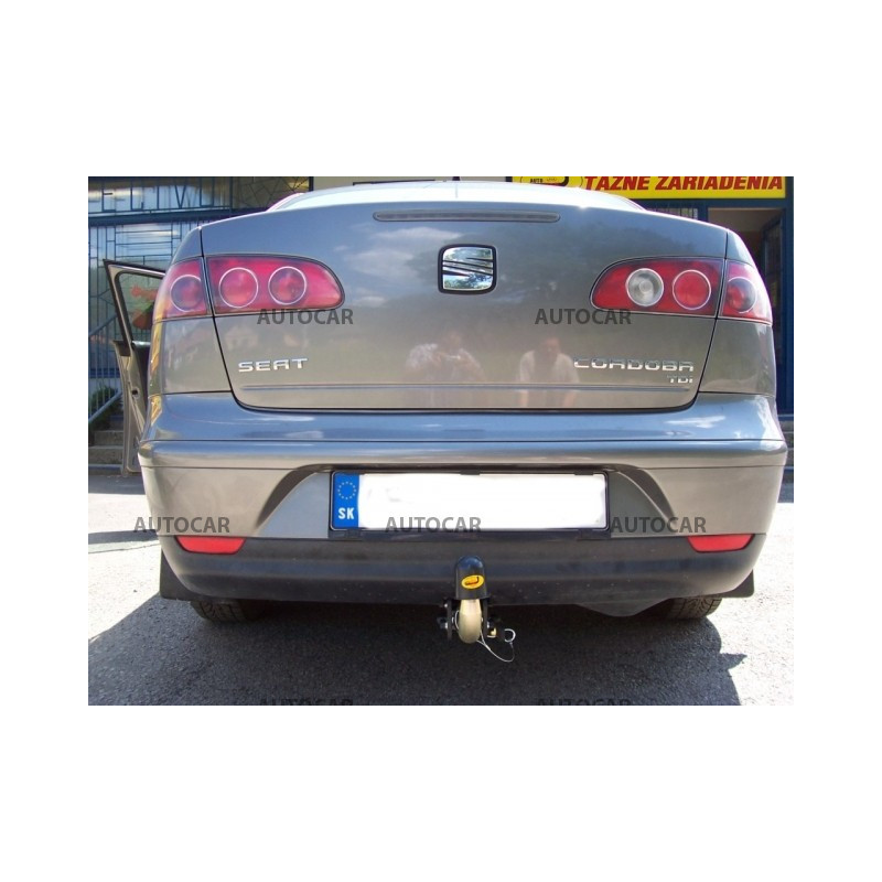 Anhängerkupplung für CORDOBA - 4-türig, (6L2) - automat–AHK abnehmbar - von 2003/01