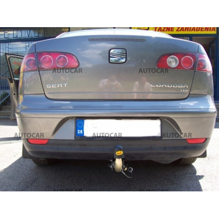 Anhängerkupplung für CORDOBA - 4-türig, (6L2) - automat–AHK abnehmbar - von 2003/01 Anhängerkupplung für CORDOBA - 4-türig, (6L2) - automat–AHK abnehmbar - von 2003/01