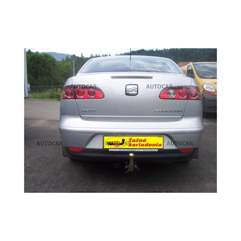 Anhängerkupplung für CORDOBA - 4-türig, (6L2) - automat–AHK abnehmbar - von 2003/01