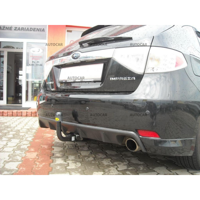 Anhängerkupplung für IMPREZA - 5-türig - automat–AHK abnehmbar - von 2007