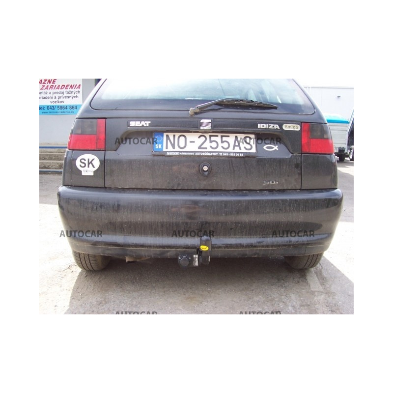 Anhängerkupplung für IBIZA - 3/5-türig, GLX/GTI - manuell–AHK starr - von 1996/02 bis 1999/08