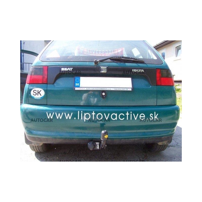 Anhängerkupplung für IBIZA - 3/5-türig, GLX/GTI - manuell–AHK starr - von 1996/02 bis 1999/08