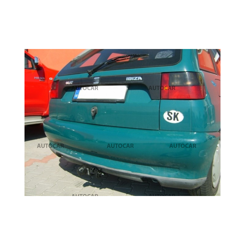Anhängerkupplung für IBIZA - 3/5-türig, GLX/GTI - automat–AHK abnehmbar - von 1996/02 bis 1999/08