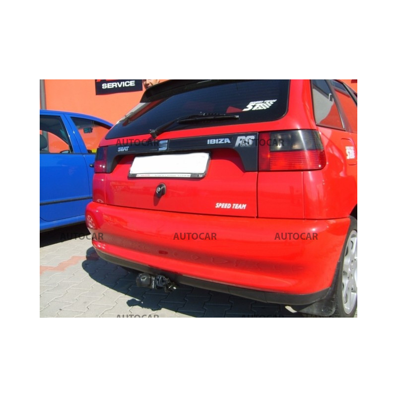 Anhängerkupplung für IBIZA - 3/5-türig, GLX/GTI - automat–AHK abnehmbar - von 1996/02 bis 1999/08