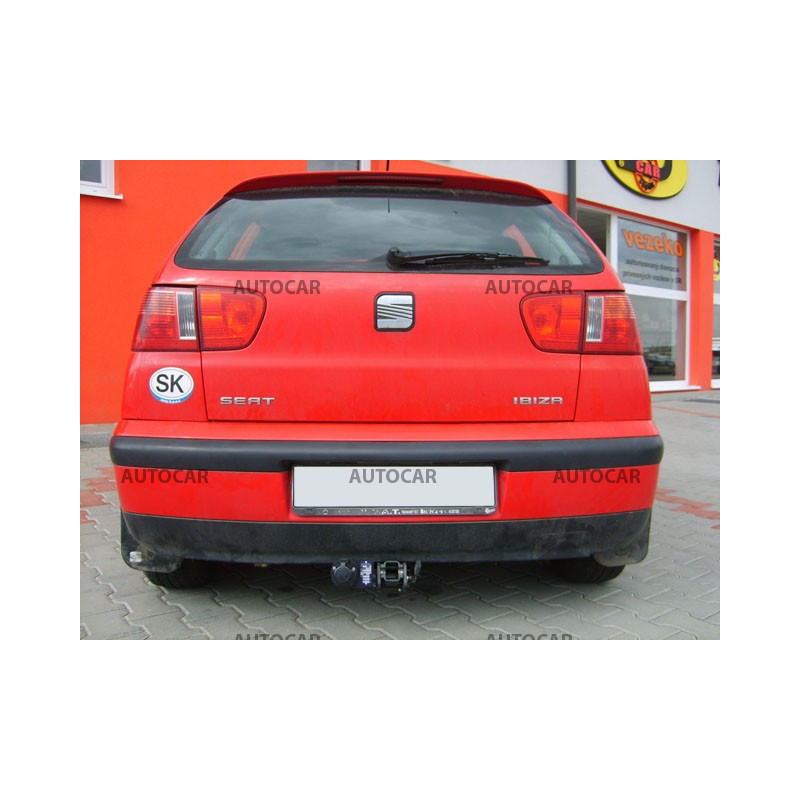 Anhängerkupplung für IBIZA - 3/5-türig - automat–AHK abnehmbar - von 1999/09 bis 2002/04