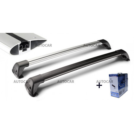 Dachträger Whispbar geschlossen - aluminium