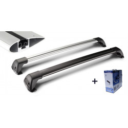 Dachträger Whispbar geschlossen - aluminium