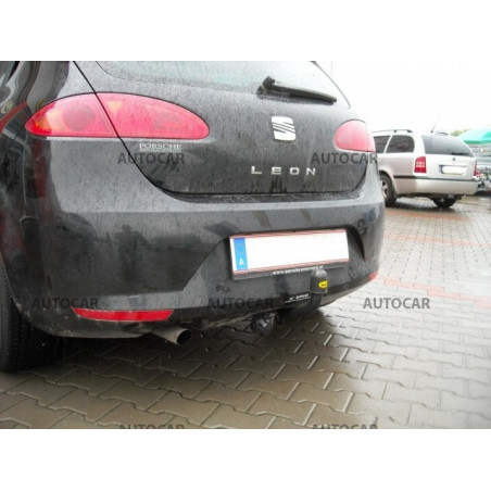 Anhängerkupplung für LEON - 5-türig, (5 P1) - manuell–AHK starr - von 2005 Anhängerkupplung für LEON - 5-türig, (5 P1) - manuell–AHK starr - von 2005