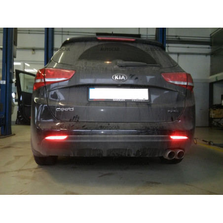 Anhängerkupplung für Kia Ceed SW - vertical–AHK abnehmbar - von 2012/-