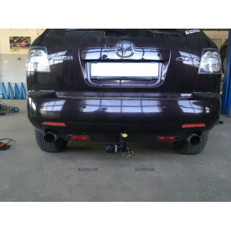 Anhängerkupplung für CX 7 - SUV - automat–AHK abnehmbar - von 2007/10 Anhängerkupplung für CX 7 - SUV - automat–AHK abnehmbar - von 2007/10