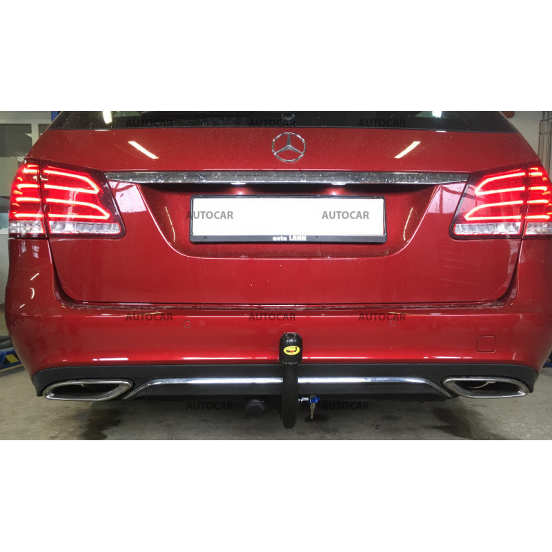 Anhängerkupplung für E - 4-türig (S212) - manuell–AHK starr - von 2002 bis 2008