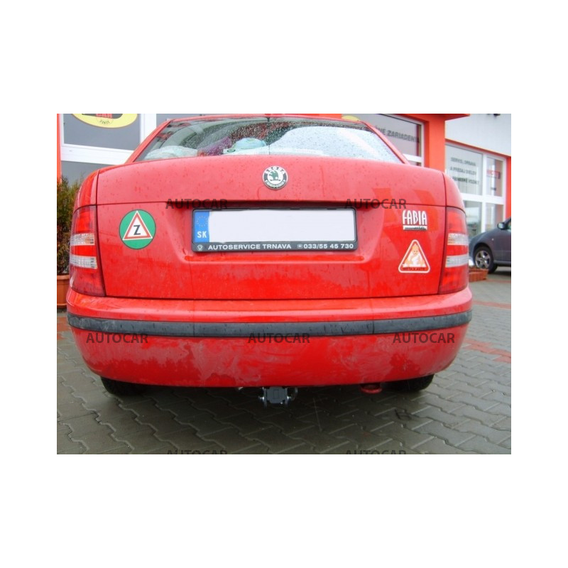 Anhängerkupplung für Skoda FABIA I. - 4 tür. - automat–AHK abnehmbar
