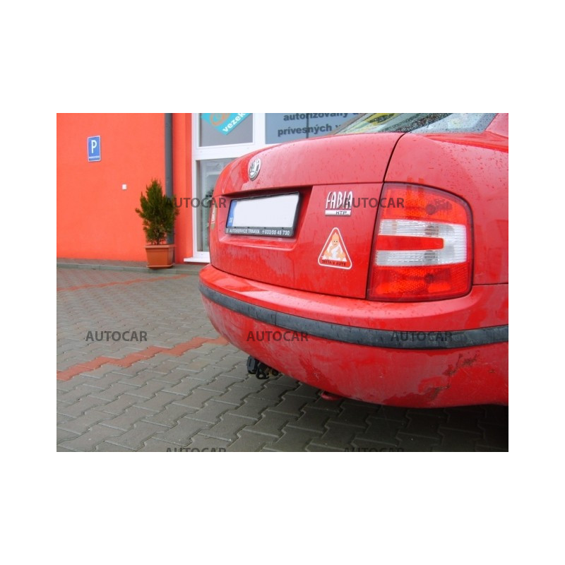 Anhängerkupplung für Skoda FABIA I. - 4 tür. - automat–AHK abnehmbar