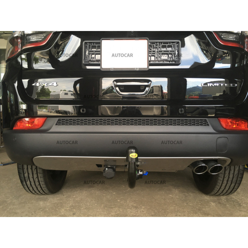 Anhängerkupplung für Jeep Compass - automat–AHK vertikal abnehmbar - von 2017/-