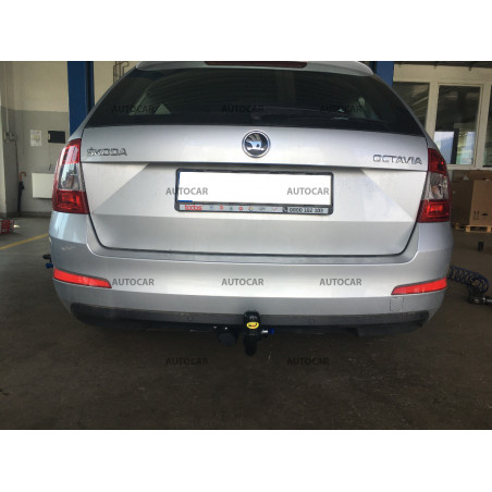 Anhängerkupplung für Skoda OCTAVIA III. - automat vertikal–AHK abnehmbar Anhängerkupplung für Skoda OCTAVIA III. - automat vertikal–AHK abnehmbar