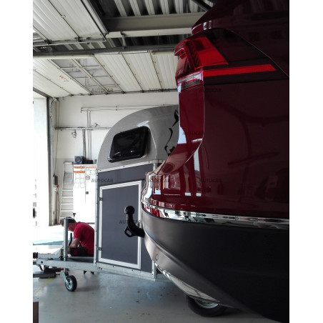 Anhängerkupplung für VW Tiguan - aut. vertikal system - von 2007/- Anhängerkupplung für VW Tiguan - aut. vertikal system - von 2007/-