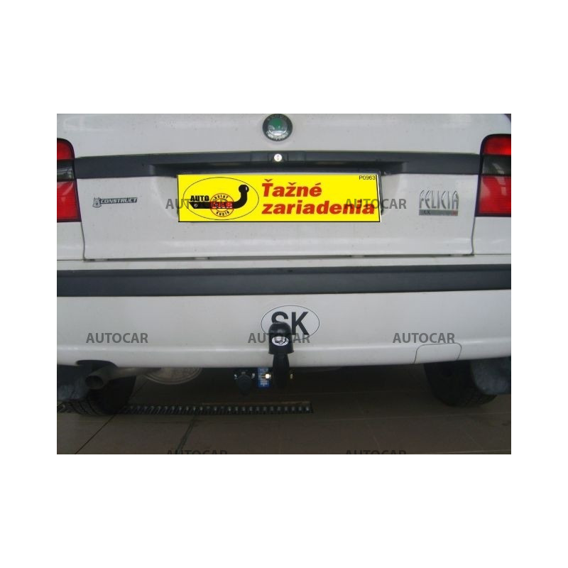 Anhängerkupplung für Skoda FELICIA - Kombi - automat–AHK abnehmbar