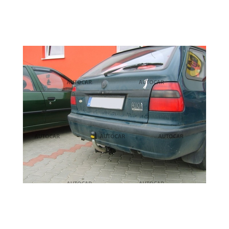 Anhängerkupplung für Skoda FELICIA - Kombi - automat–AHK abnehmbar