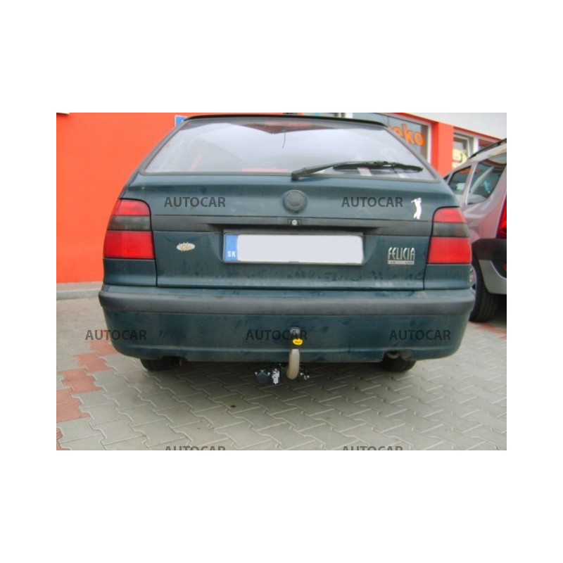 Anhängerkupplung für Skoda FELICIA - Kombi - automat–AHK abnehmbar