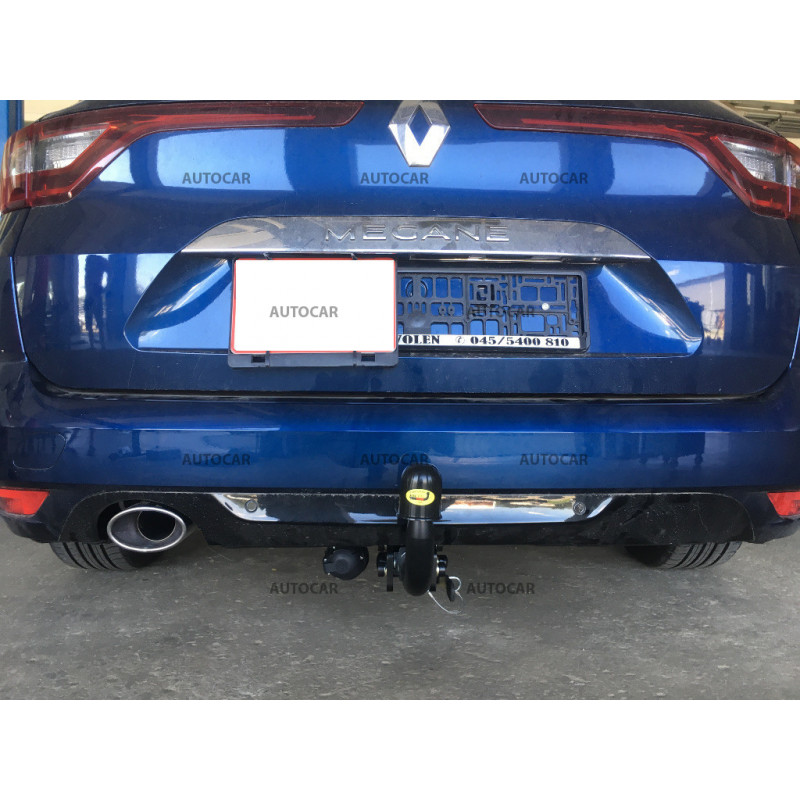 Anhängerkupplung für MEGANE - GRANTOUR, Combi, (KMO/1) - automat–AHK abnehmbar - von 2003/07 bis 2009/09