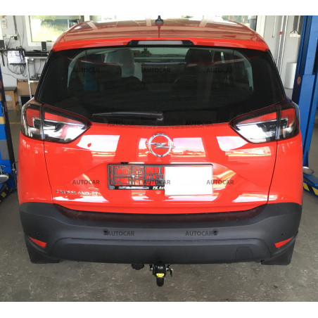 Anhängerkupplung für Opel Crossland X - von 2017/- automat–AHK abnehmbar Anhängerkupplung für Opel Crossland X - von 2017/- automat–AHK abnehmbar