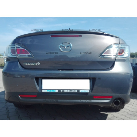 Anhängerkupplung für Mazda 6 - GH - 4/5 tür. - automat vertikal–AHK abnehmbar Anhängerkupplung für Mazda 6 - GH - 4/5 tür. - automat vertikal–AHK abnehmbar