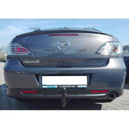 Anhängerkupplung für Mazda 6 - GH - 4/5 tür. - automat vertikal–AHK abnehmbar Anhängerkupplung für Mazda 6 - GH - 4/5 tür. - automat vertikal–AHK abnehmbar