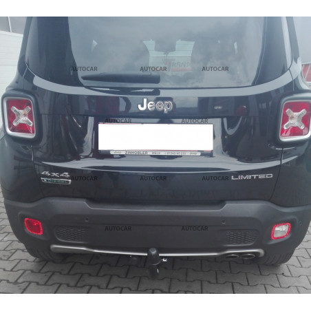 Anhängerkupplung für FIAT 500X -- automat–AHK vertikal abnehmbar - von 2014/- Anhängerkupplung für FIAT 500X -- automat–AHK vertikal abnehmbar - von 2014/-