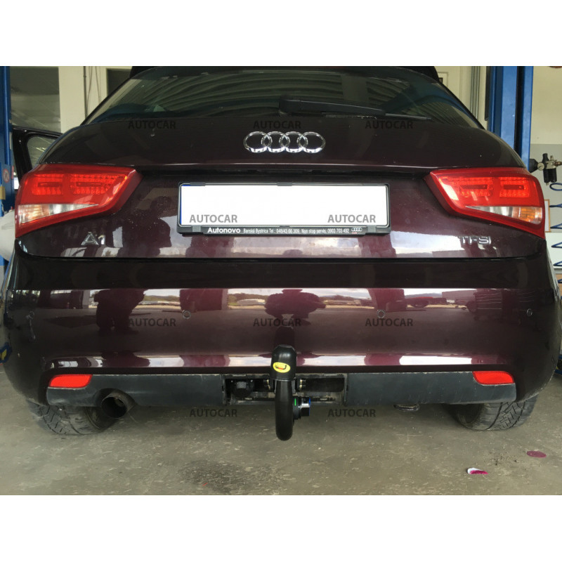 Anhängerkupplung für AUDI A1 - 3/5 tür. - vertikal–AHK abnehmbar