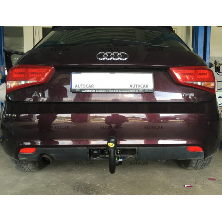 Anhängerkupplung für AUDI A1 - 3/5 tür. - vertikal–AHK abnehmbar Anhängerkupplung für AUDI A1 - 3/5 tür. - vertikal–AHK abnehmbar
