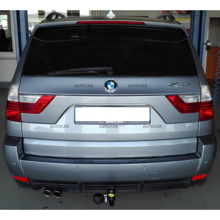 Anhängerkupplung für X 3 - suv (E83) - manuell–AHK starr - von 2004 Anhängerkupplung für X 3 - suv (E83) - manuell–AHK starr - von 2004
