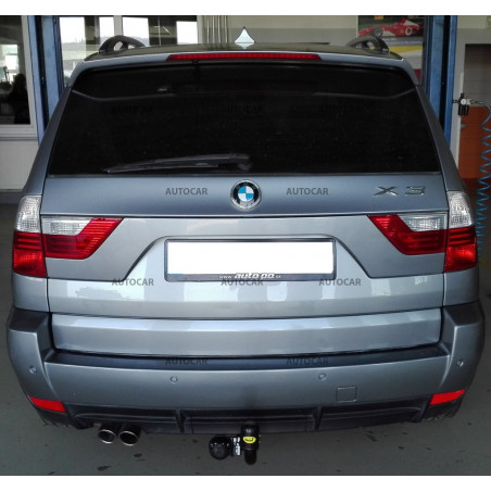 Anhängerkupplung für X 3 - suv (E83) - manuell–AHK starr - von 2004 Anhängerkupplung für X 3 - suv (E83) - manuell–AHK starr - von 2004