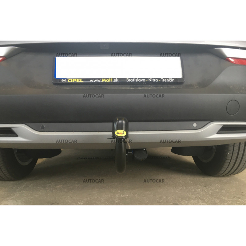 Anhängerkupplung für Opel Grandland X - von 2017 - automat–AHK vertikal abnehmbar