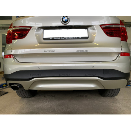 Anhängerkupplung für BMW X3 - automat–AHK vertikal abnehmbar Anhängerkupplung für BMW X3 - automat–AHK vertikal abnehmbar
