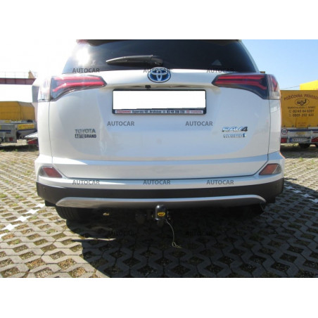 Anhängerkupplung für RAV 4 - 5-türig s rezerv. kolesom na zadnych dverach - automat–AHK abnehmbar - von 2009 Anhängerkupplung für RAV 4 - 5-türig s rezerv. kolesom na zadnych dverach - automat–AHK abnehmbar - von 2009