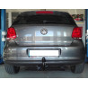 Anhängerkupplung für Volkswagen POLO V. - 3/5 tür. - vertikal–AHK abnehmbar