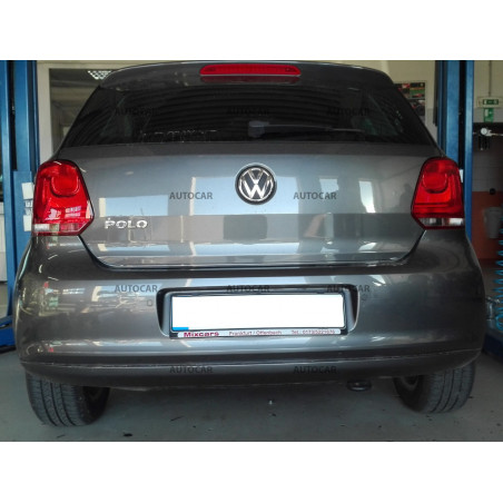 Anhängerkupplung für Volkswagen POLO V. - 3/5 tür. - vertikal–AHK abnehmbar Anhängerkupplung für Volkswagen POLO V. - 3/5 tür. - vertikal–AHK abnehmbar
