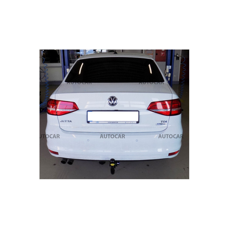 Anhängerkupplung für TOURAN - 5 tür., VAN - automat–AHK abnehmbar - von 2003