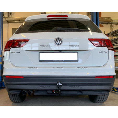 Anhängerkupplung für VW Tiguan - aut. vertikal system - von 2007/- Anhängerkupplung für VW Tiguan - aut. vertikal system - von 2007/-